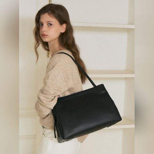 ◇monde monde◇ Folder Medium Bag Mocha Brown Designer fashion, Seoul-fully created | W Concept