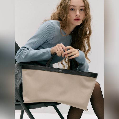 トートバッグ ^Dunst^ BAGUETTE SHOULDER BAG CARAMEL UDBA4F205CM MUSINSA公式 | DUNST FOR WOMEN BAGUETTE SHOULDER BAG