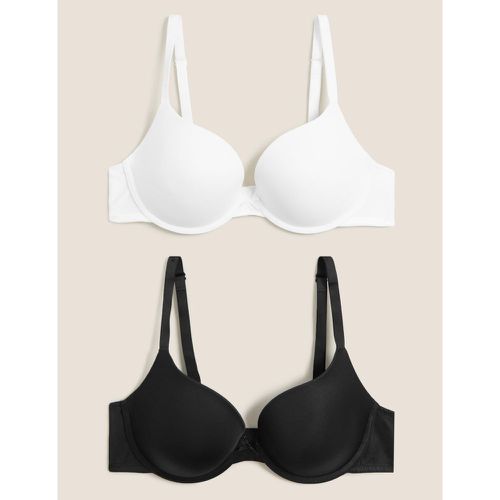 MARKS & SPENCER Sumptuously Soft™ Padded Plunge T-Shirt Bra A-E