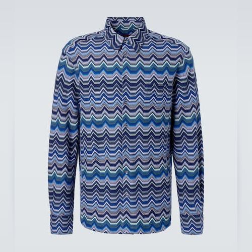 MISSONI Cotton Embroidered Polo Shirt for Men | Modalova