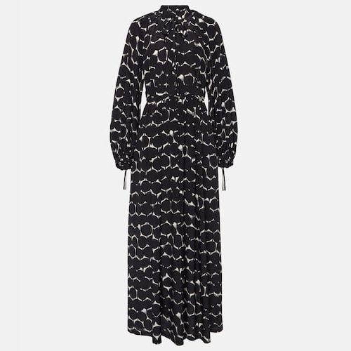 MAX MARA ワンピース Sheer silk georgette midi dress929584 Sheer silk georgette midi dress in beige - Max Mara | Mytheresa