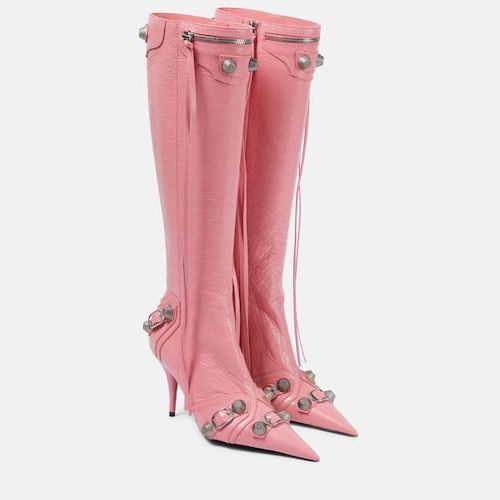 Balenciaga pink sale boots