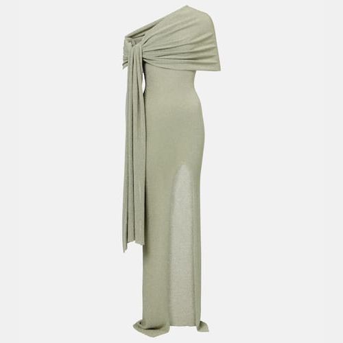 【Aya Muse】 Veluti embellished crochet maxiドレス Veluti embellished crochet maxi dress in beige - Aya Muse