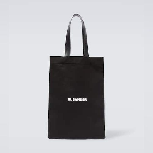 ★Jil Sander★ Logo Canvas Tote Bag Beige:brown JPUU852028MU Jil Sander logo-print Tote Bag | Neutrals | FARFETCH AO