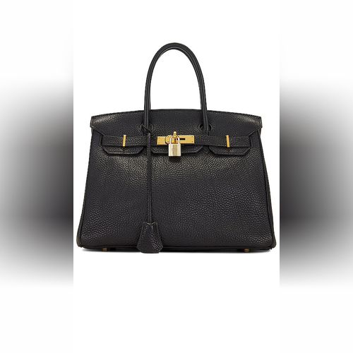 FWRD Renew Hermes Birkin 30 Taurillon Handbag in Black