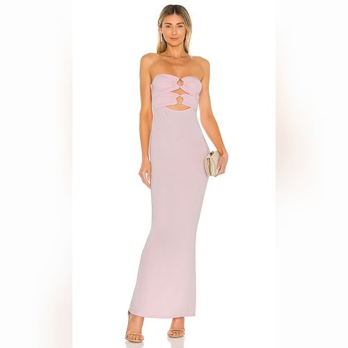 Michael costello pink outlet dress