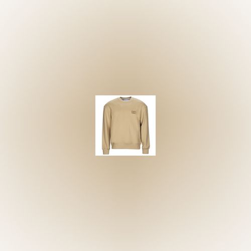 Calvin Klein Jeans Badge Crew Neck Sweater in Beige J30J323426